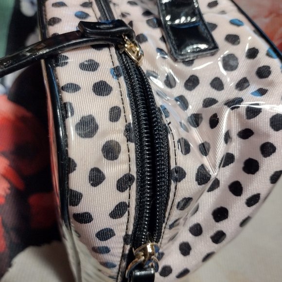 Kate Spade || Mindy Flamingo Dot Medium Cosmetic Case - Picture 3 of 12